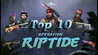 TOP 10 Operation Riptide SKINS !