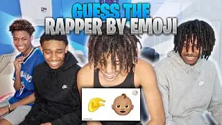 GUESS THE RAPPER FROM THE EMOJI CHALLENGE!!!🔥🤔👀