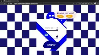 HTML GİRİŞ FORMU 2