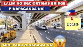 Ilalim ng BGC-Ortigas Link Bridge Lalagyan ng Mini Park? 🇵🇭