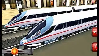 Euro Train Racing 2018 - Level 25 Using New Train Grande Vitesse
