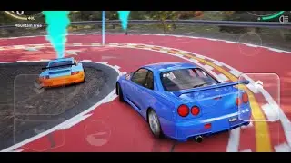 Initial D fan plays CarX Street | R34 Skyline vs Porsche 911: Epic Downhill Battle!