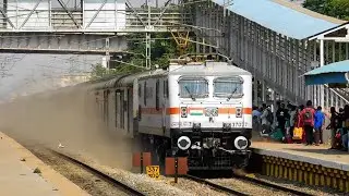 Dust Raising KAMAKHYA AC Express Skips Hoodi