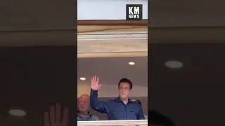 KM Hindi News: Salman Khan ne fans ko di Eid ki badhai,Ghar bahar lgi bhidh @kmhindinews35