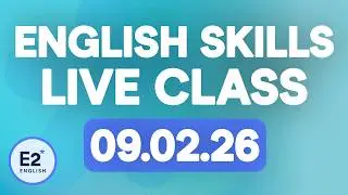 FREE English Grammar Skills Class - LIVE Monday February 9th!