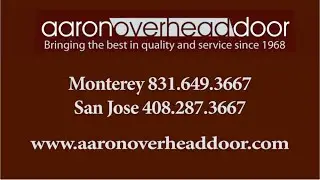 Garage Doors San Jose CA From Aaron Overhead Door
