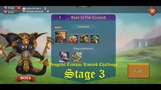 Vengeful Centaur // Stage 3 (Auto) // Limited Challenge // June 2022