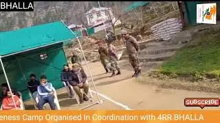 Traffic rule Awareness camp organised in coordination with 4RR Bhalla