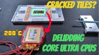 Delidding Tool for Arrow Lake CPUs: Core Ultra 9 285K Tutorial (Melt the Indium, No Cracks!)