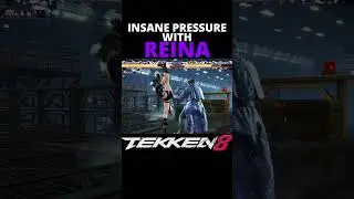Tekken 8 - REINA pressure against KAZUYA #tekken8 #reinamishima #gaming #mishima #reina