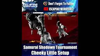 Wu-Ruixiang Cheeky Little Setup 🔥 SAMURAI SHODOWN #SamSho #FGC #Shorts
