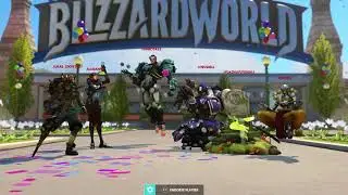 Overwatch: Demon Hunter Sombra Skin Gameplay