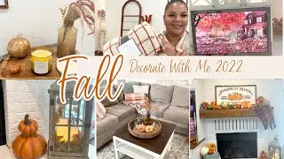 FALL DECORATE WITH ME 2022|CLEAN AND DECORATE WITH ME #FALL2022