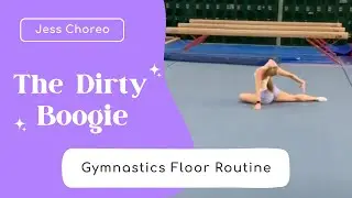 Fun & Sassy Swing | Gymnastics Floor Routine | Jess Choreo
