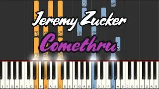 Jeremy Zucker - Comethru - Piano Tutorial