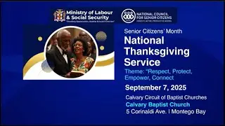 National Council for Senior Citizen's Month National Church Service