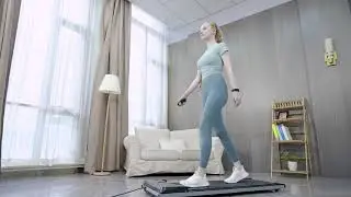 RHYTHM FUN Mini Under Desk Treadmill for home Small Spaces