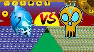 INSANE! Ice Final Boss vs GOLD Super Boss &ndash; Who Will Win? - Stick War Legacy Mod Vip