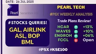 #PSX | Pearl Tech; KSE100 Looking Cautiously Bullish &ndash; Stay Sharp!