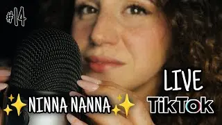 ❤️LIVE ASMR #tiktok: ✨TANTA NINNA NANNA ✨, Hands Movements, Cucchiaini, Slime e tanto RELAX 💕