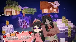 A TOUR OF MY MINECRAFT WORLD (BUILDING IDEAS)❤️✨
