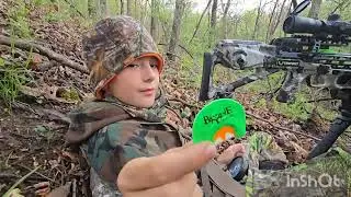 Turkey Double (Crossbow + 12 Gauge) 9 and 11 years old.