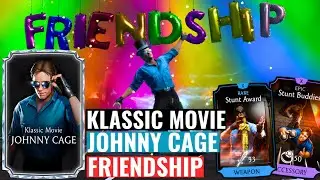 MK Mobile. New KLASSIC MOVIE Johnny Cage FRIENDSHIP! Update 4.2