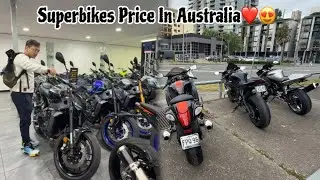 Superbikes price in Australia😍Life In Australia🇦🇺❤️