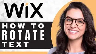 How to Rotate a Text in Wix | Wix Tutorial (2025)