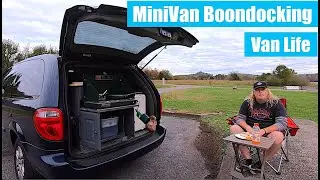 MiniVan Boondocking-Stealth Camping-Van Life
