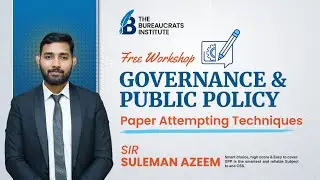 GPP Paper Presentation Techniques | CSS | Sir Suleman Azeem | TBI