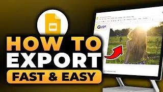 How To Export From Google Slides (FAST & EASY) | 100% WORKS | NO Yapping! | Google Slides Export