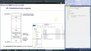 1.6 Data and stack memory segments