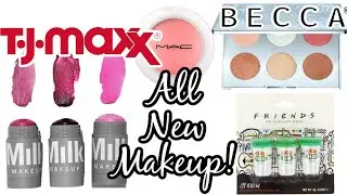 SO MUCH NEW MAKEUP AT TJ MAXX!  FRIENDS TV SHOW, BECCA, KVD, MILK.  SHOP WITH ME