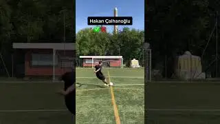 Penalty challenge versus ￼ Hakan &Ccedil;alhanoğlu #Shorts