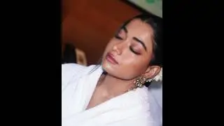 Rashmika mandanna new makeup look 🤍🥰 #fashion #rashmikamandanna #dewaana #song #naturalstar #shorts
