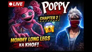 🔴 Poppy Playtime Chapter 2 Hindi LIVE | Full Horror 😱