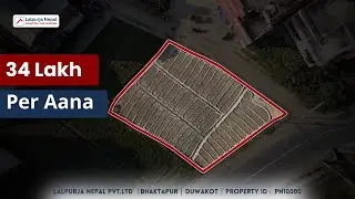 North East Commercial Land for Sale at Duwakot | ID -  PN10000 | Lalpurja Nepal |