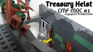Treasury Heist! LEGO CMF MOC #1