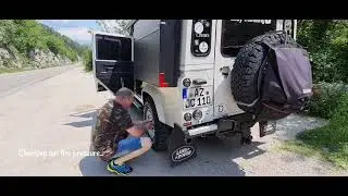 Richtung Albanien