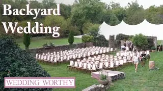 Planning a Backyard Wedding at Hillside Farm | WEDDING WORTHY
