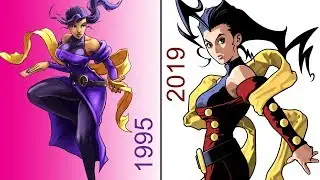 Evolution of ROSE (Street Fighter)  1993 to 2019