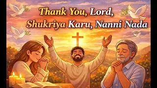 Thank You Lord &ndash; A Thanksgiving Worship Song | Shukriya Karu | Nanni Nadha