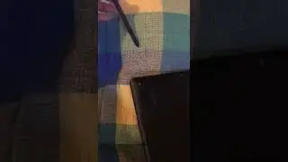 A stylus tool. (Chromebook pencil)
