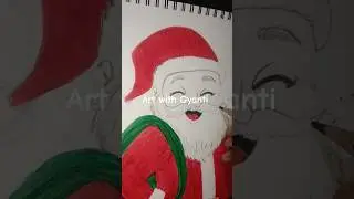 Santa Claus sketch drawing tutorial ll #christmas #art #diy #sketch #autodesksketchbook #stepbystep