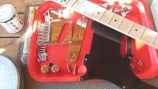 BENIDORM BEHIND THE SCENES,GUITAR PROJECTS ,CUSTOM TELECASTER