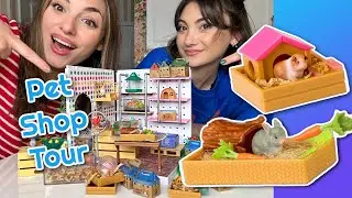Our Mini Pet Shop Tour! Every Animal and Habitat + fully stocked shelves.