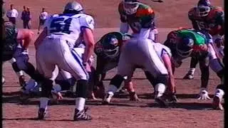 How 'Bout Them Claymores! 1996 World Bowl Champions