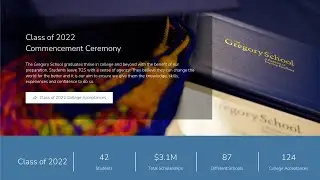 2022 The Gregory School Commencement Ceremony