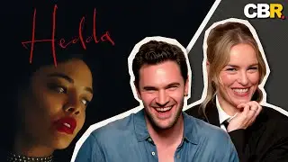 Hedda's Tom Bateman and Nina Hoss Spill the Champagne on Messy Characters, Love and Adaptation